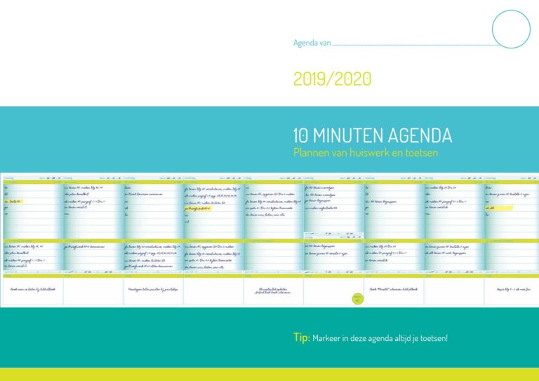 10 minuten agenda Bijles